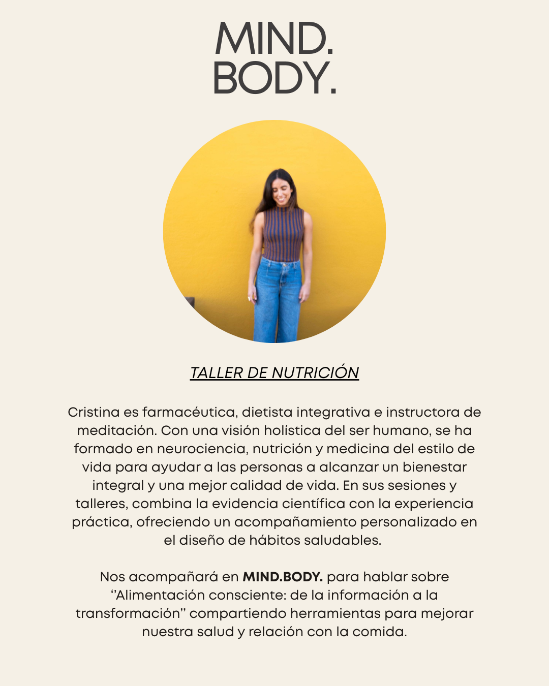 MIND.BODY. - 15 Junio 2025